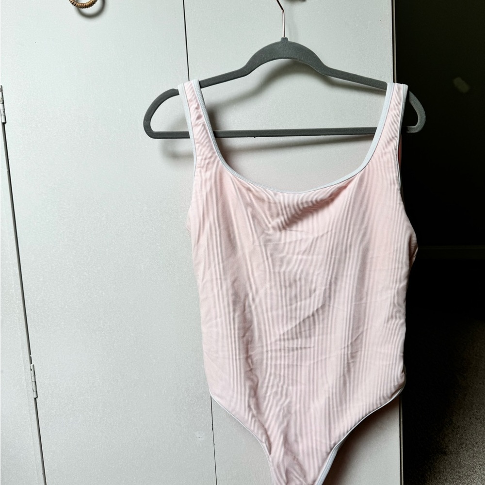 LainSnow Pink One Piece Swimsuit